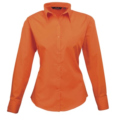 Premier - Bluse für Damen Langärmlig (Orange)