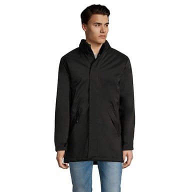 SOLS - "Robyn" Jacke Gepolstertes Futter für Herren/Damen Unisex (Schwarz)