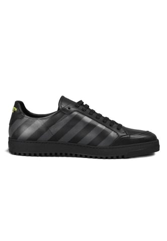 Off-White Women's Black Leather Di Calfskin Sneaker