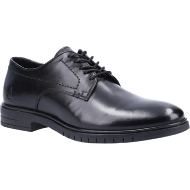 Hush Puppies Herren Sterling Lederschuhe (Schwarz)