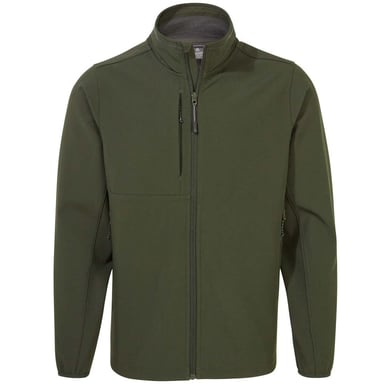 Craghoppers Mens Expert Basecamp Soft Shell Jacke (dunkel Zeder grün)