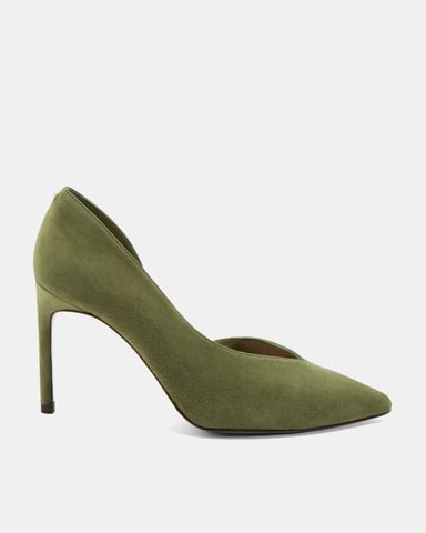 Escarpins en daim vert Daphnes Ted Baker