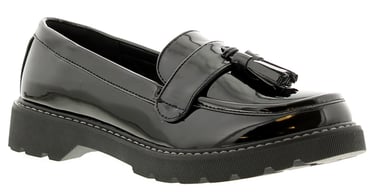 Apache Womens Flat Shoes Kyra Slip On black