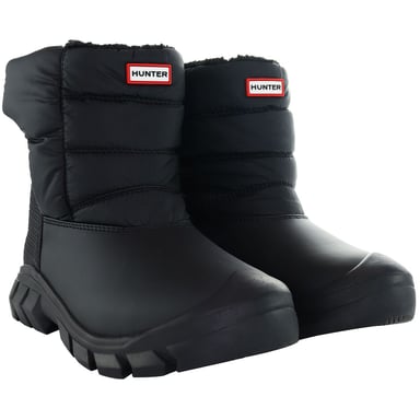Hunter Interpid Kinder Schneestiefel in Schwarz