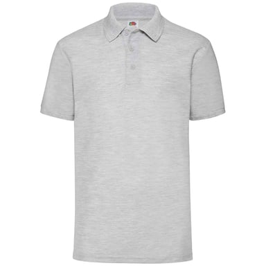 Fruit of the Loom - "65/35" Poloshirt für Herren (Grau meliert)