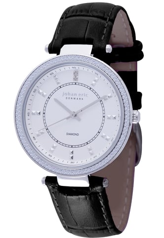 Johan eric: ballrup women's silver watch..