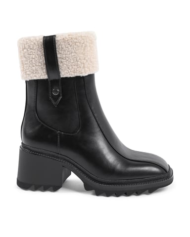 19V69 Italia Damen Stiefelette Schwarz 181-86 NERO