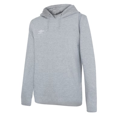 Umbro Damen/Damen Club Leisure Hoodie (Graumeliert/Weiß)