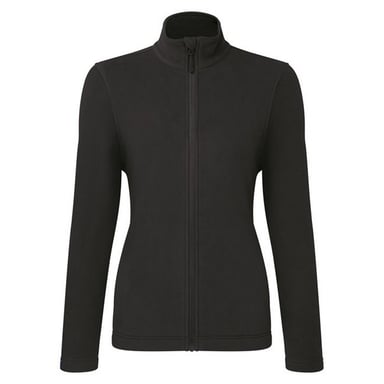 Premier Womens/Ladies Recyclight Full Zip Fleece Jacket (Schwarz)