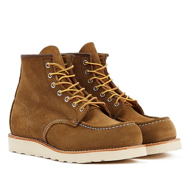Red Wing Shoes Heritage Work 6Inch Moc Toe Hawthorne Abilene Men's Chesnut Stiefel