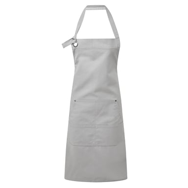 Premier Calibre Taschenschürze aus schwerem Canvas (Silber)
