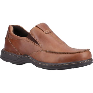 Hush Puppies Herren Ronnie Leder Loafers (Braun)