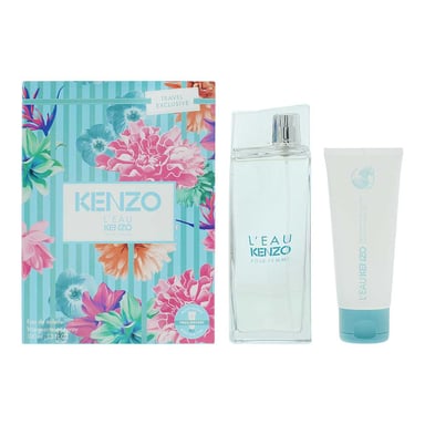 Kenzo L'eau Par Pour Femme Eau de Toilette 100ml + Body Lotion 75ml Gift Set