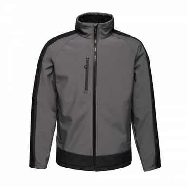 Regatta Mens Contrast 3 Layer Softshell Full Zip Jacke