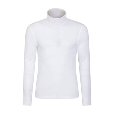 Mountain Warehouse Herren Meribel Baumwolle Thermal Top (Weiß)