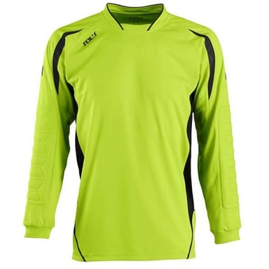 SOLS Herren Maracana Fußball-Trikot / Fußball-T-Shirt/ Torwart-Shirt, Langarm (Apfelgrün/Schwarz)