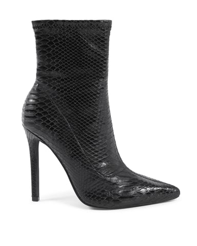 19V69 Italia Damenstiefelette Schwarz HF006 NERO