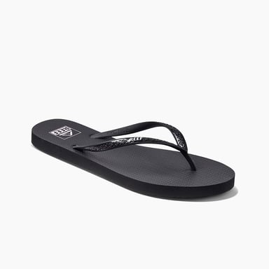 Reef Seaside Flip-Flop Black/White