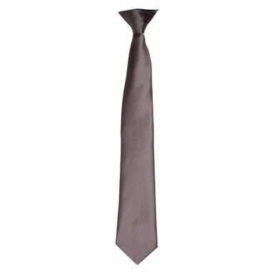 Premier - Krawatte für Herren/Damen Unisex (Dunkelgrau)