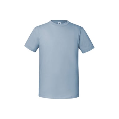 Fruit of the Loom Herren Iconic Premium Ringspun Baumwolle T-Shirt (Mineral Blau)