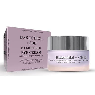 Bakuchiol + Crème Contour des Yeux CBD 20 ml