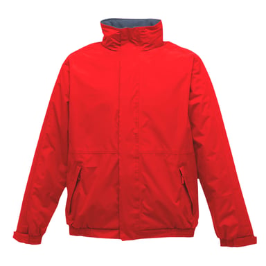 Regatta Dover Wasserdichte Winddichte Jacke (Thermo-Guard-Isolierung) (Klassisches Rot/Marine)