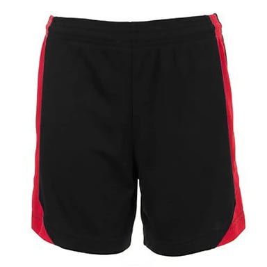 SOLS Kinder Olimpico Fußball Shorts (Schwarz/Rot)