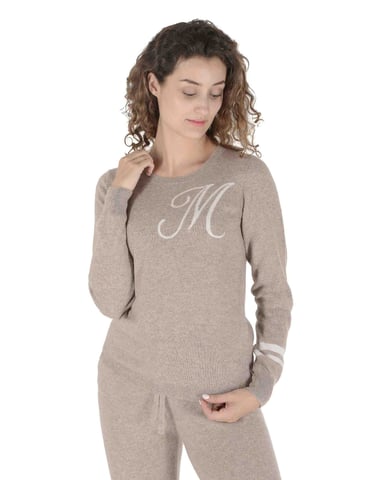 Pull Ras Du Cou En Cachemire Crown Of Edinburgh Stockbridge Camel M