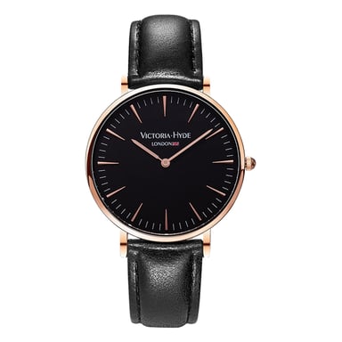 VICTORIA HYDE Uhr Metropolitan Modern, schwarz rosegold VH3004Ugm
