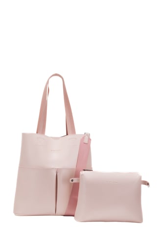 Eugenia Twin Strap Twin Pocketed Tote