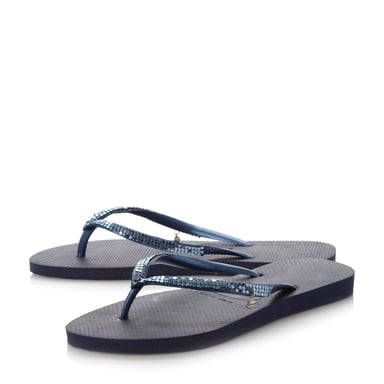 Havaianas Ladies - Slim Metal Mesh Detail Flip Flop