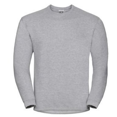 Russell Mens Rundhalsausschnitt Set In Sweatshirt Top (Light Oxford)