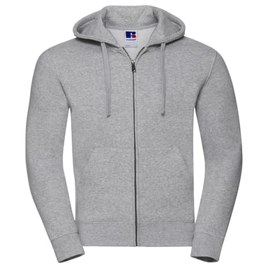 Russell - "Authentic" Hoodie mit durchgehendem Reißverschluss für Herren (Helle Oxfordfarbe)