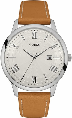 Guess Herrenuhr Quartz Silber