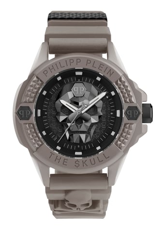 Philipp Plein The $kull Ecoceramic Herren Taupe Uhr PWUBA0323