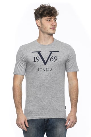 19V69 Italia Herren T-Shirt Rayan Grau
