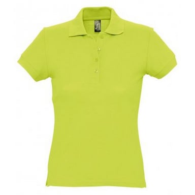 SOLS Womens/Ladies Passion Pique Short Sleeve Polo Shirt (Apfelgrün)