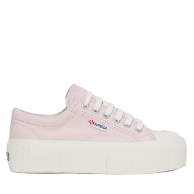 Superga - Herren/Damen Unisex Sneaker "2631", gestreift (Blassrosa/Avorio)