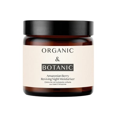 Organische & botanische Amazonasbeeren-Nachtfeuchtigkeitscreme 60ml