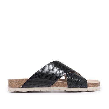 María Barceló Womens Bio Sandals in Black