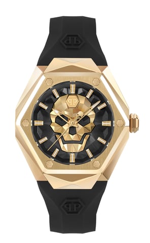Philipp Plein $kull Spikes Damen Schwarz Uhr PWADA0224