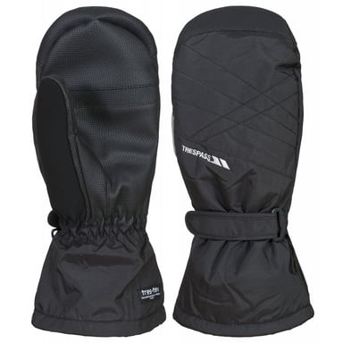 Trespass Mens Ikeda II Ski Mitt Handschuhe (Schwarz)