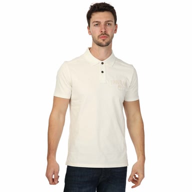 Polo EK+ manches courtes Timberland Pour Homme en Blanc