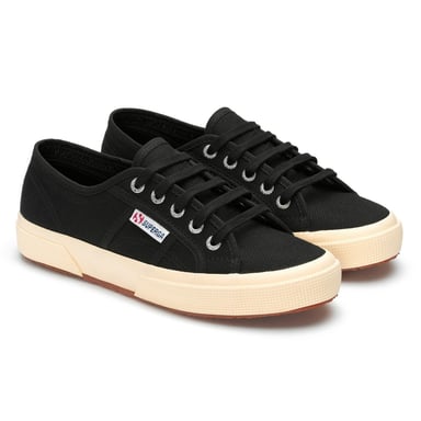 Superga Unisex Erwachsene 2750 Cotu Classic Vegan Turnschuhe (Schwarz)