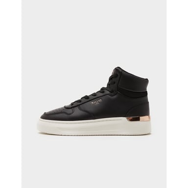 Baskets Hoxton Mid-Top Mallet Pour Femme en Noir