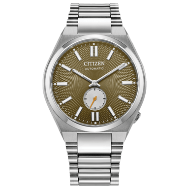 Citizen Tsuyosa Silber Herren Armbanduhr NK5010-51X