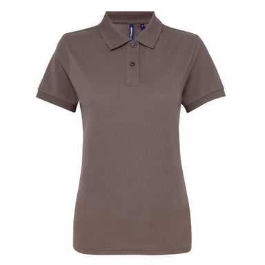 Asquith & Fox - Polo-Shirt mit kurzen Ärmeln - Damen (Grau)
