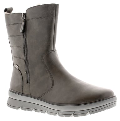 Jana Womens Boots Jessa Zip Fastening  graphite