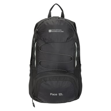 Mountain Warehouse Pace 12L-Rucksack (Schwarz)