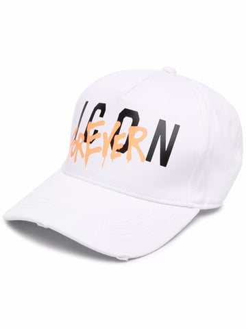 Dsquared2 Icon Forever Baseballkappe Weiß